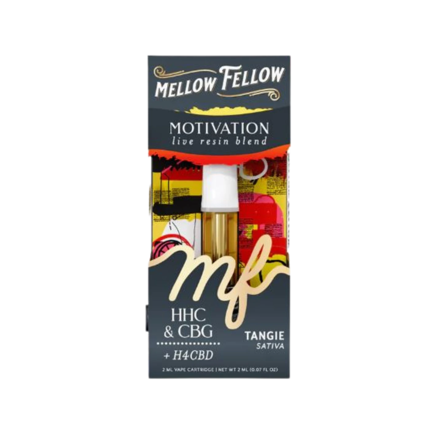 Mellow Fellow 2ml Live Resin Cartridge Tangie
